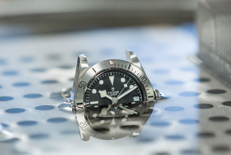 Test étanchéité montre Tudor